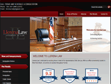Tablet Screenshot of mytrafficlawyers.com